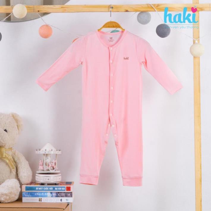 [] Bộ bodysuit dài tay vải sợi tre (Bamboo) chính hãng HAKI -BB007 | BigBuy360 - bigbuy360.vn