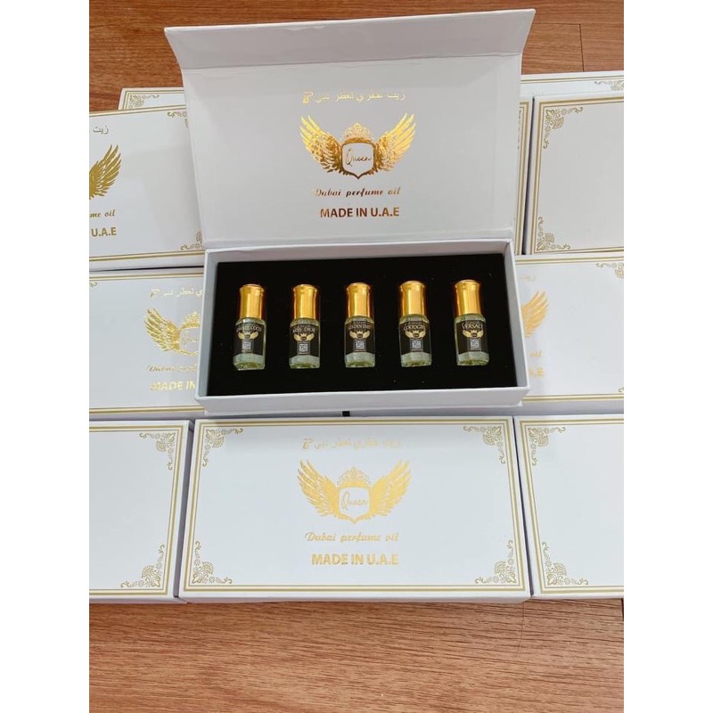 Set 5 chai tinh dầu nước hoa dubai siêu thơm | BigBuy360 - bigbuy360.vn