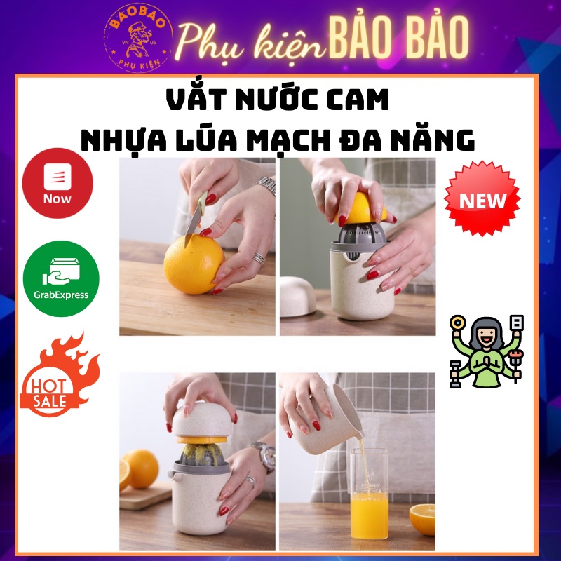 Vắt nước cam nhựa lúa mạch an toàn và bảo vệ môi trường