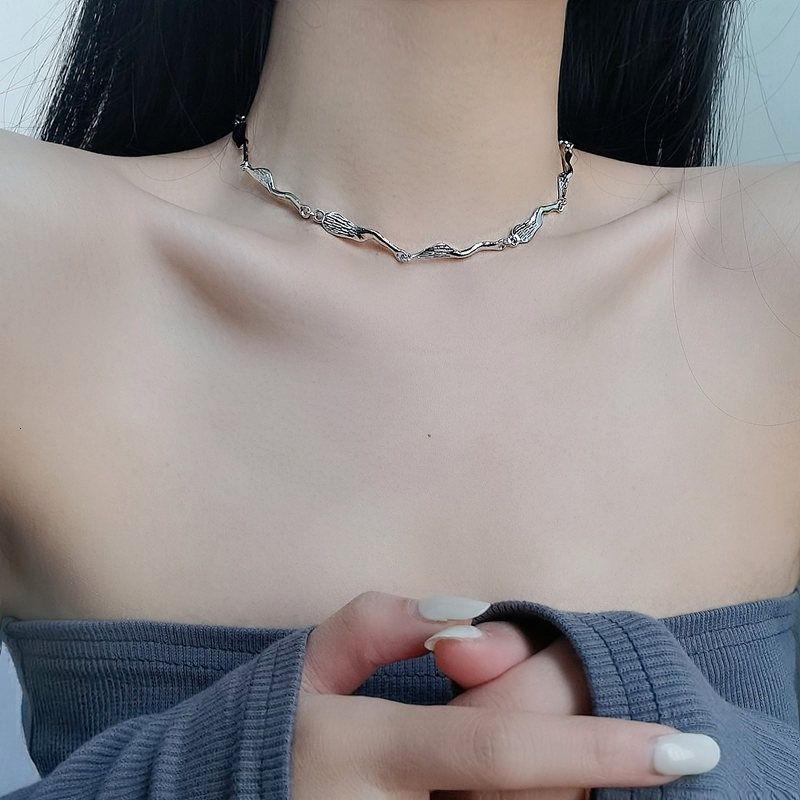 Dây chuyền ngắn phong cách âu mỹ thời trang cho nữ
