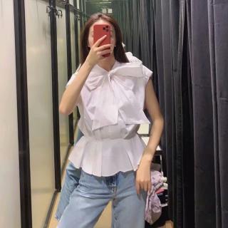 Áo Sơ Mi Nữ Thắt Nơ Eo Thời Trang Thanh Lịch