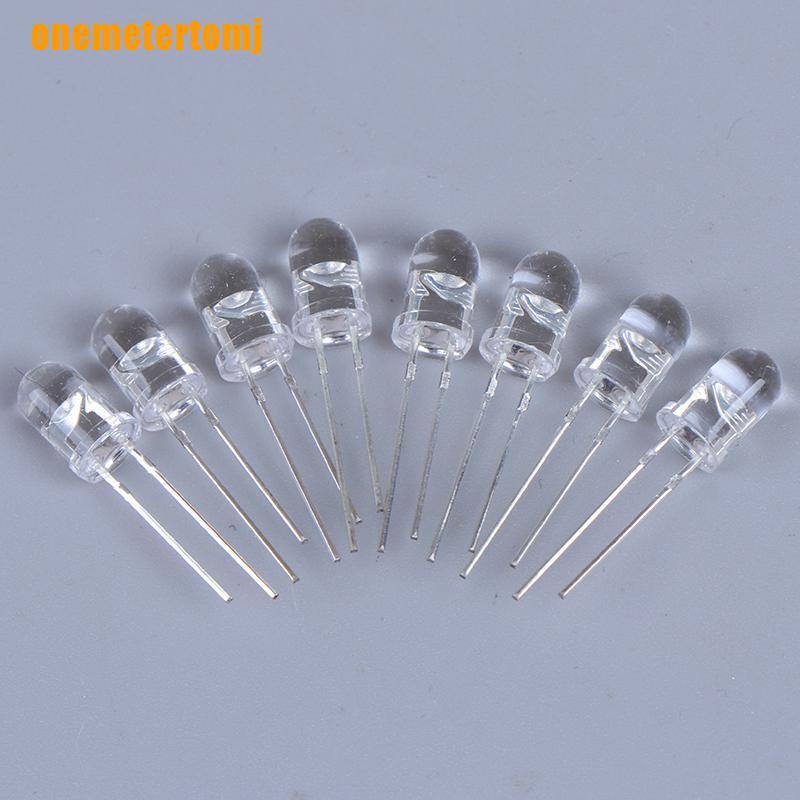 Bộ 100 Đèn Led Điốt 5mm Thiết Kế Nhiều Màu Sắc