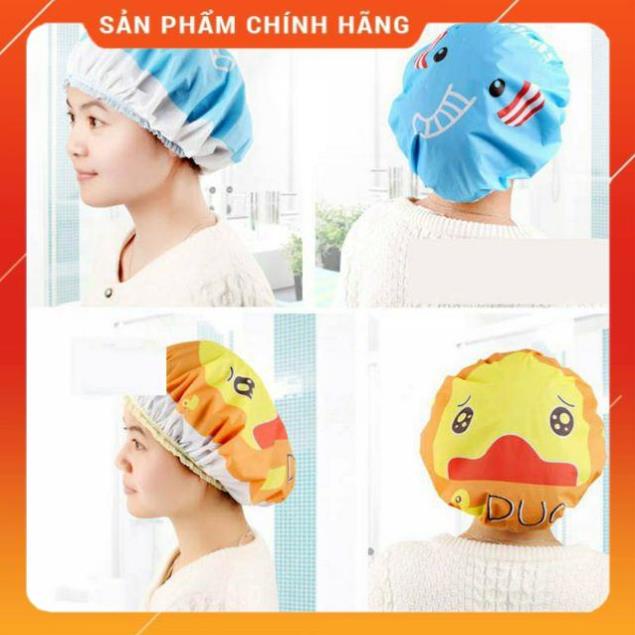 Mũ Trùm Tóc, Ủ Tóc Hình Thú Xinh Xắn Tái Sử Dụng Nhiều Lần