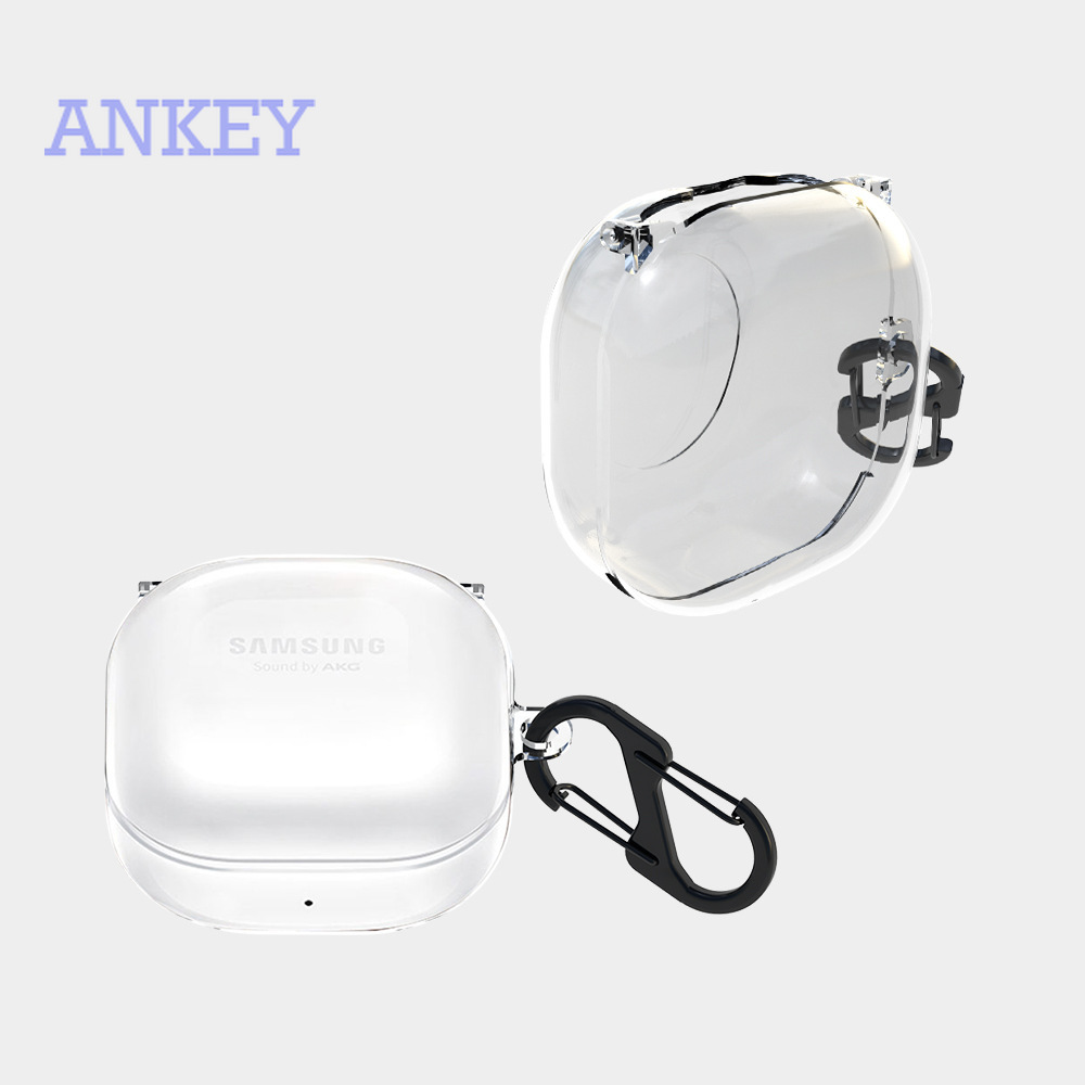 Samsung Galaxy Buds Live / Buds Pro / Buds 2 Case Hộp Đựng Tai Nghe Cứng Trong Suốt Chống Rơi Cho Samsung Galaxy Buds Live 2020