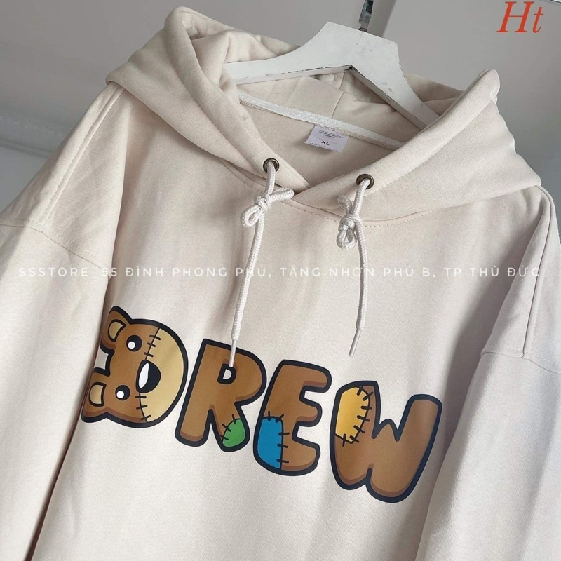 Áo hoodie nỉ gấu DREW HT11