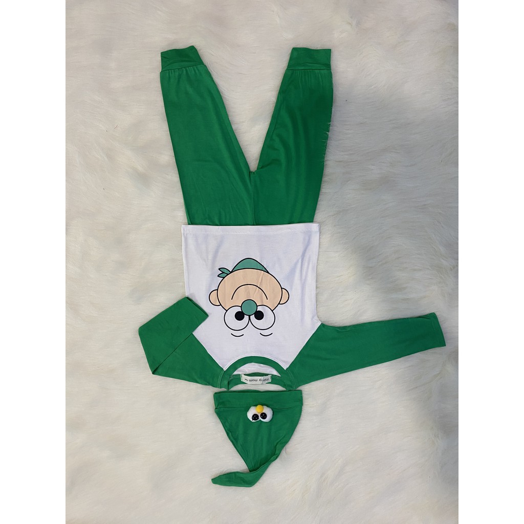 [Giảm Giá] Bộ Nón Tói Có Mắt Ngộ Nghĩnh Minky Mom