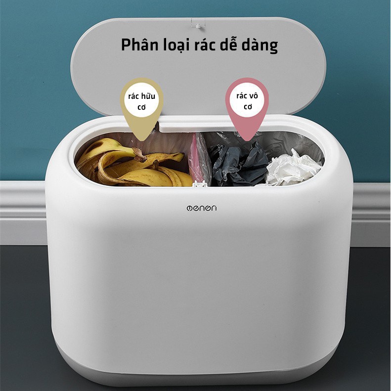 Thùng Đựng Rác Thông Minh, Sọt Rác OENON Phân Loại Rác Tiện Lợi