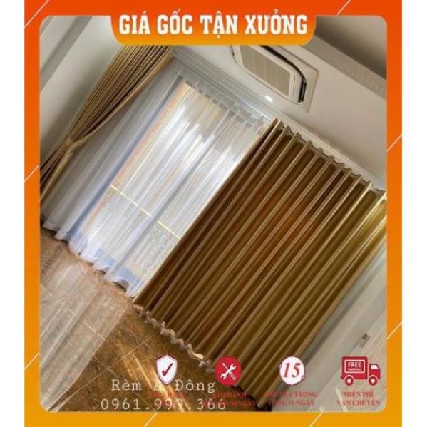 RÈM CỬA SỔ 1.3x1.8m 💟FREESHIP💟 RÈM CỬA CẢN SÁNG 95%, RÈM CỬA MAY SẲN GIÁ RẺ