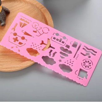 Thước Kẻ Vẽ Hình Độc Đáo Cho Bé - Thước Kẻ Vẽ Hình Siêu Nhanh