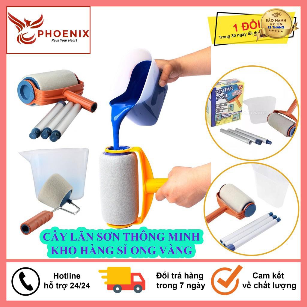 Chổi Lăn Sơn, Cây Lăn Sơn Thông Minh Pintar Facil, Gia Dụng Thông Minh