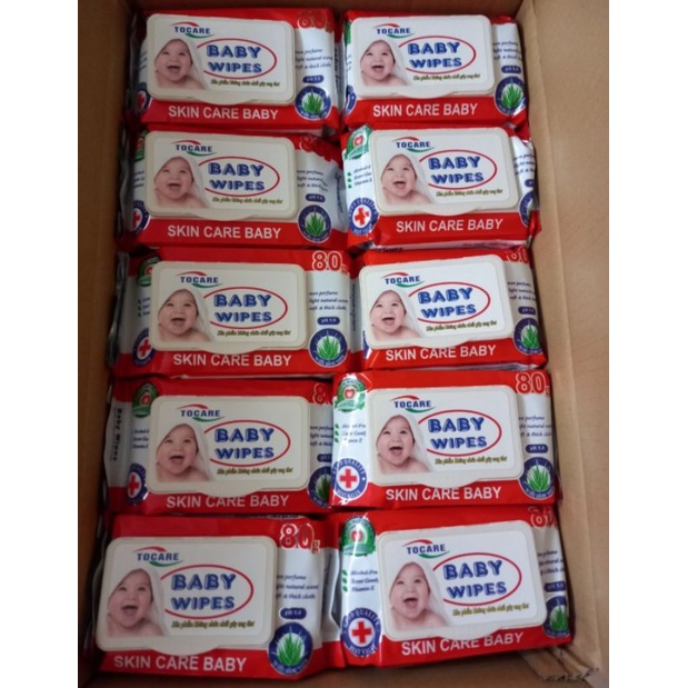 Giá sỉ  khăn giấy ướt cao cấp Baby 80g