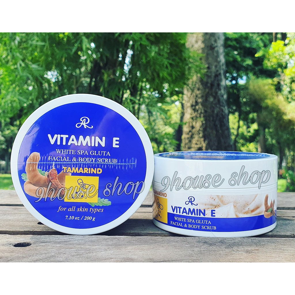 01 Hủ Tẩy Tế Bào ME AR ​​Vitamin E 200gram Thái Lan (Mặt & Body)