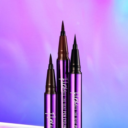 Bút kẻ mắt nước lâu trôi, không lem Merzy Bite The Beat Pen Eyeliner Flex 0.6g