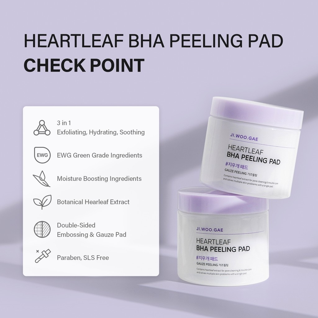 Bông tẩy tế bào chết chứa BHA CELIMAX Heartleaf 125ml