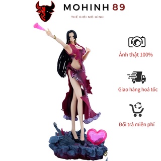Mô hình boa hancock nữ hoàng hải tặc cao 35cm full box - có đèn led - mô hình one piece