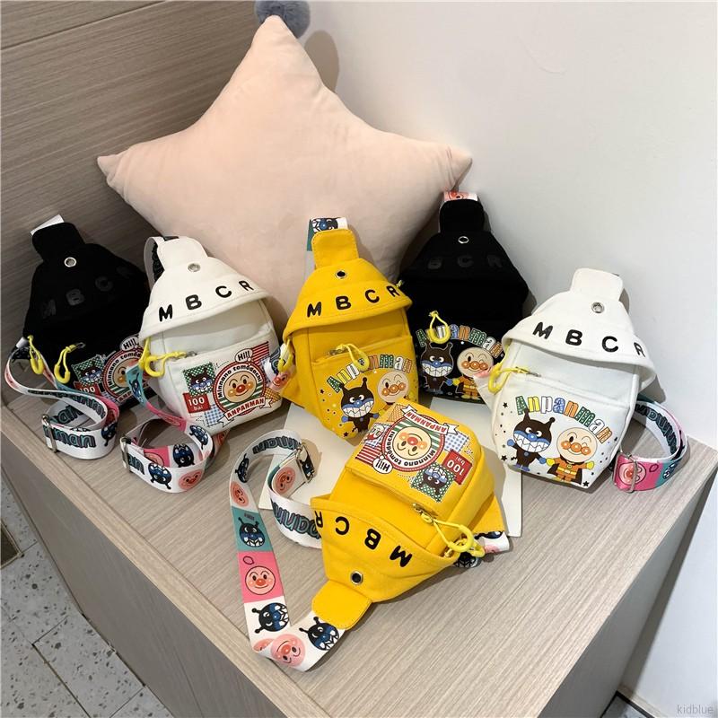 Túi đeo chéo họa tiết hoạt hình thời trang cho bé phong cách Hàn Quốc