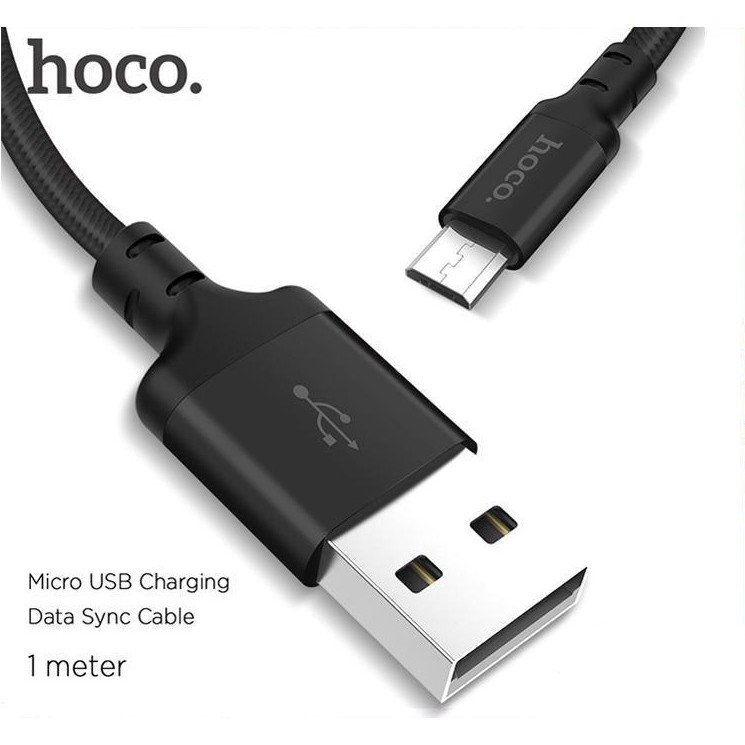 Cáp sạc nhanh Hoco X14 Micro Usb / Type C dây dù siêu bên chính hãng FREE SHIP