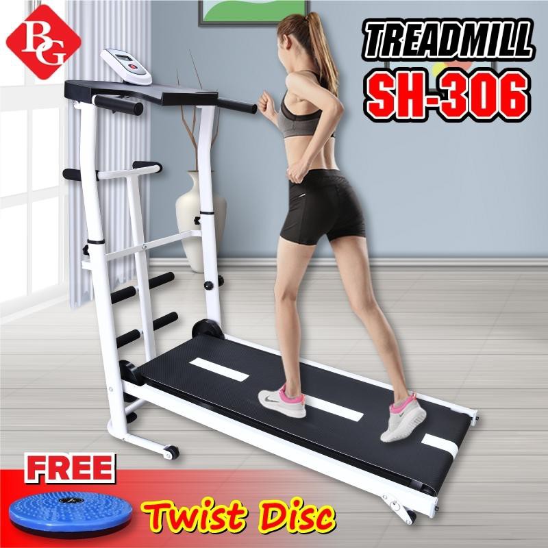 BG Máy chạy bộ cơ 5 in 1 đa năng thích hợp cho cả người lớn và trẻ nhỏ model SH-306 Treadmill