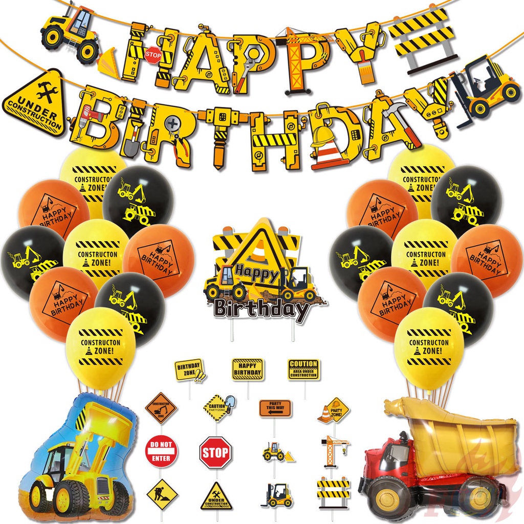 ♦ Trang Trí Tiệc - Banner / Bánh Topper ♦ Dây Banner &quot;Happy Birthday&quot; Cắm Bánh Sinh Nhật