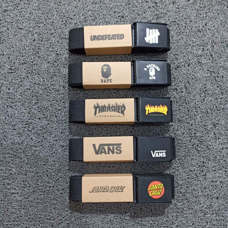 Thắt Lưng Vans / Thrasher / Bape Chất Lượng Cao
