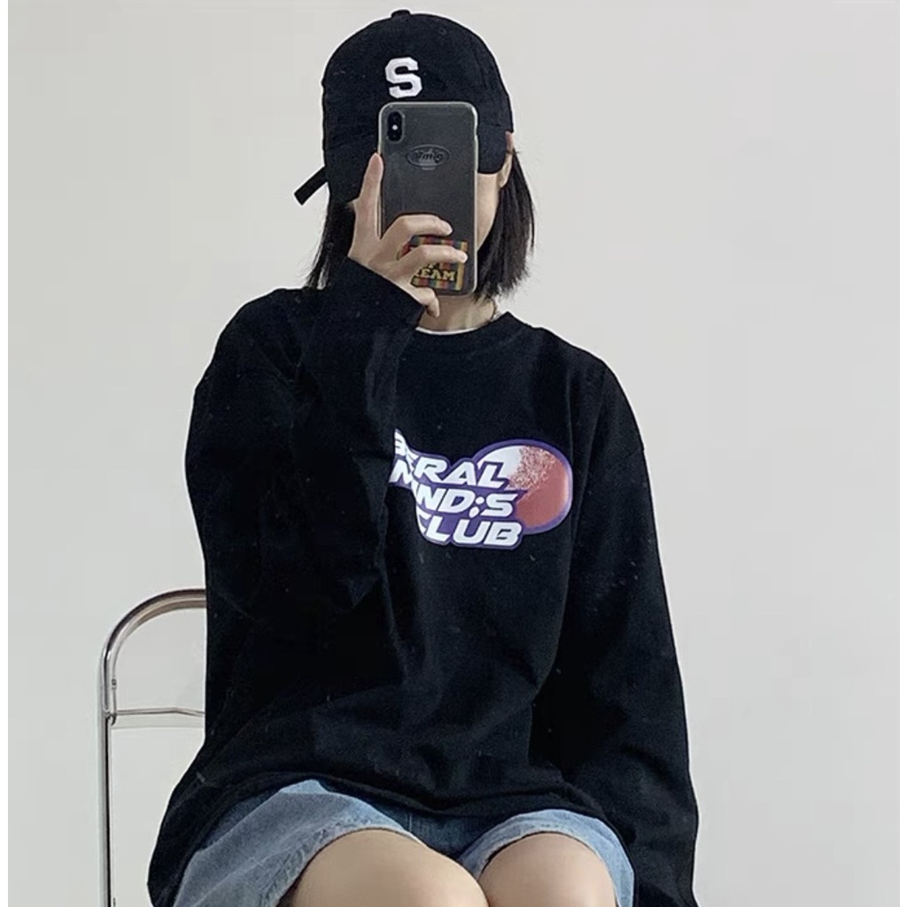 Áo thun tay dài form rộng NEKO.SG, Áo thun Streetwear Ulzzang SWT27