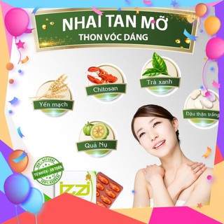 [Hàng chuẩn] Giảm cân IZZI Thailand