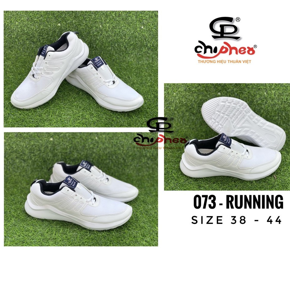 Giày chạy bộ Chí Phèo cho nam và nữ CP 073 đế mềm êm chân vải dệt thoáng khí