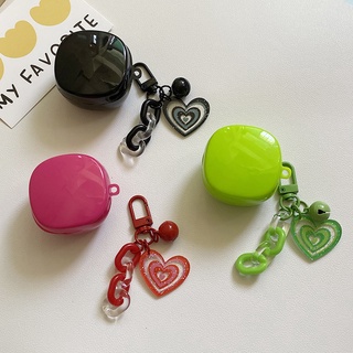  Dành Cho Baseus wm01 Ốp Lưng WM02 ins Tình Yêu Dễ Thương Móc Khóa Silicon Bóng TPU Bluetooth Tai Nghe Bảo Vệ Dành Cho Baseus EncokTWS wm01 Ốp Lưng 