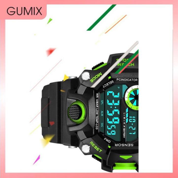 Đồng hồ nam 🔥FREESHIP 🔥 ĐỒNG HỒ THỂ THAO NAM 1385 SMAEL  - GUMIX