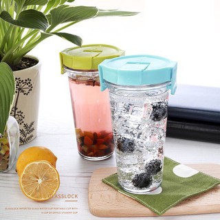 Cốc thủy tinh glasslock 450ml pc318s