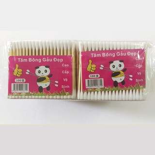 Gói tăm bông gỗ dài 7Cm - 100 Que