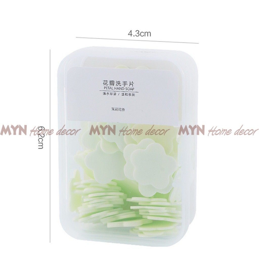 Xà phòng, xà bông giấy rửa tay soap rửa tay tiện lợi MYN Home