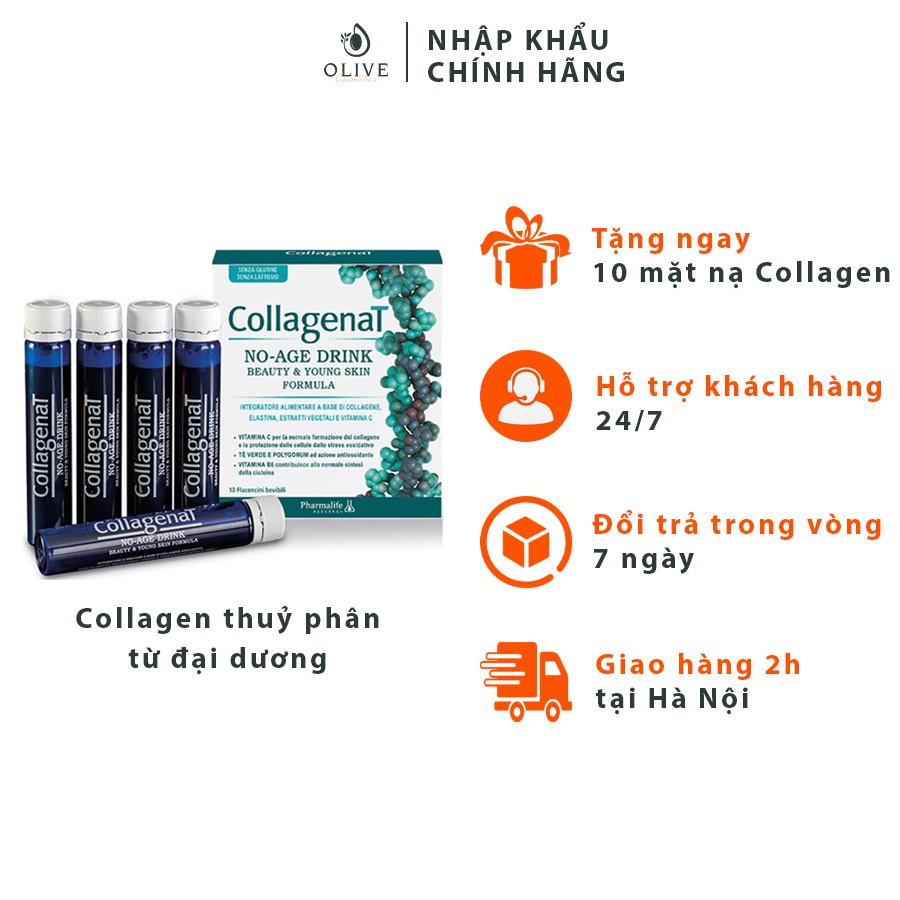 [CHÍNH HÃNG - FREESHIP] CollagenaT No Age Drink - Collagen uống từ đại dương