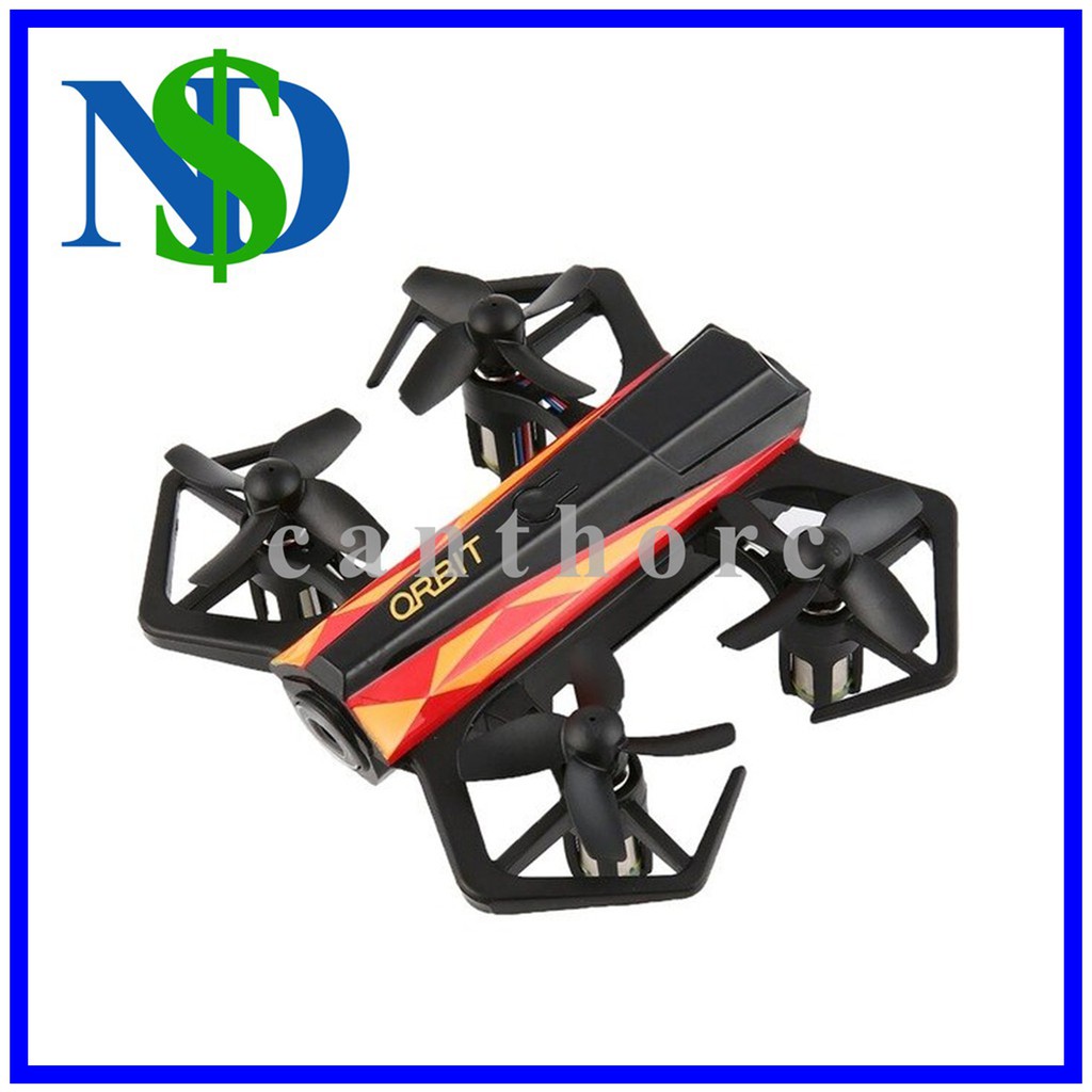 HY30 Camera Quadcopter Mini RC Drone Wifi FPV Máy Bay Đèn LED Hỗ Trợ Máy Bay Lật 360 Độ