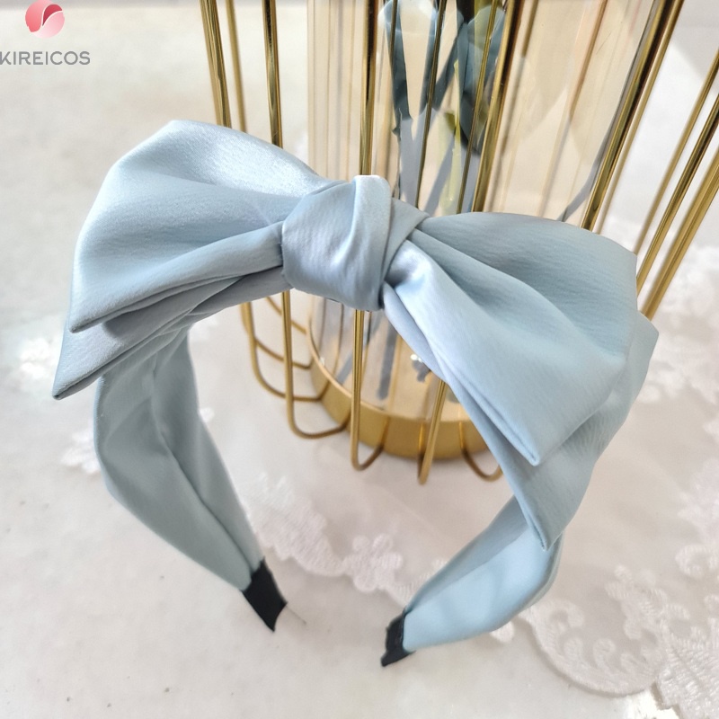 Băng Đô Cài Tóc Cài Nơ Gọng Bọc Vải Cao Cấp Bản To Phong Cách Hàn Quốc Cho Nữ Hot Trend Mùa Hè Đi Biển Du Lịch