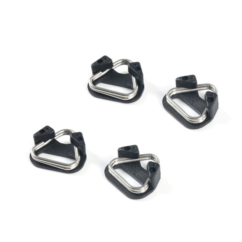 Bộ 4 Vòng Đệm Bảo Vệ Dây Đeo Máy Ảnh Hình Tam Giác Bằng Nhựa