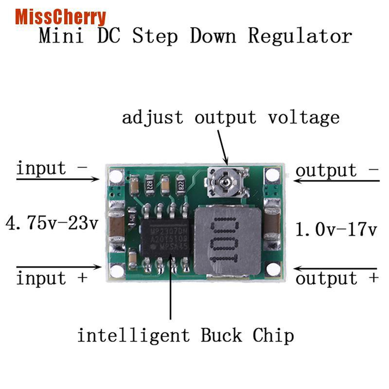 Bảng mạch hạ áp mini DC-DC từ 5V-23V sang 3.3V 6V 9V 12V