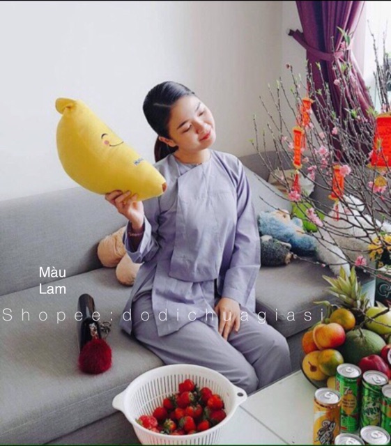 Đồ Lam Đi Chùa # Vạt Hò # Đồ Bộ Nam Nữ # Quần Áo