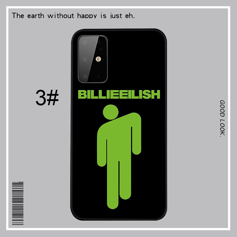 Samsung Galaxy A9 A8 A7 A6 Plus A8+ A6+ 2018 A5 A3 2016 2017 Casing phone Soft Case LU11 billie eilish Singer