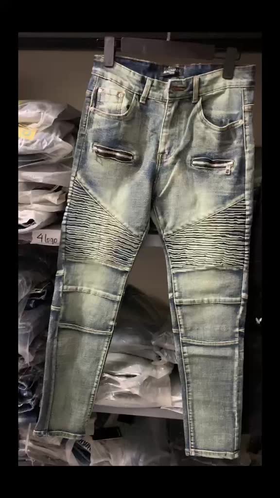 [Có video]Quần Jean nam AMIRI rách cao cấp -Quần bò nam vá da rach siêu chất | BigBuy360 - bigbuy360.vn