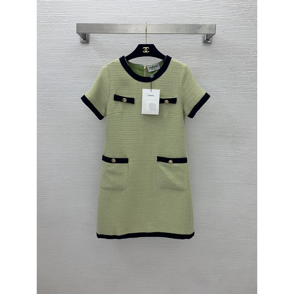Váy nữ dáng suông thời trang cao cấp 𝘾𝙝𝙖𝙣𝙚𝙡 𝘾𝙝𝙖𝙣n𝙚𝙡 CN thanh lịch và sang trọng