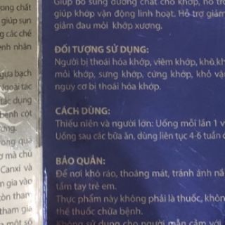 MAXGLU 1500 BỔ XƯƠNG KHỚP
