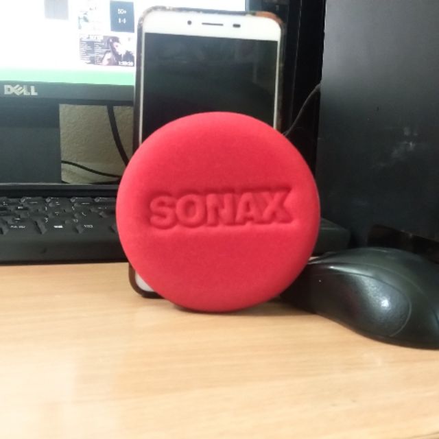 Mút  siêu mềm thoa hoá chất chăm sóc xe Sonax sponge applicator