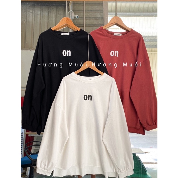 Áo pull on off xẻ vạt