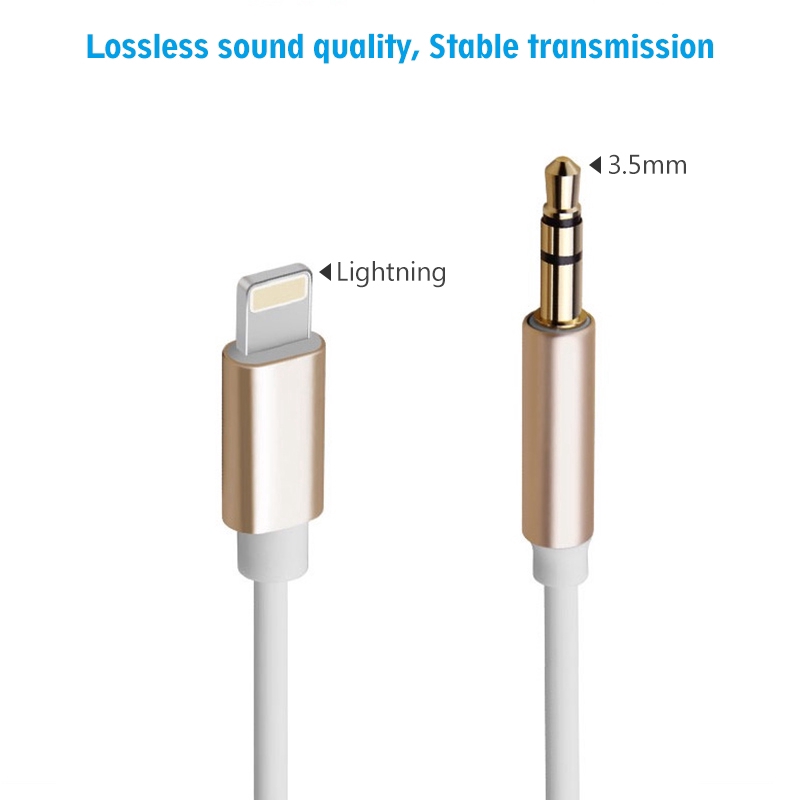 Dây cáp chuyển đổi đầu Lighting sang jack tai nghe 3.5mm dành cho iPhone 7 8 6S 6Plus XS Max XR