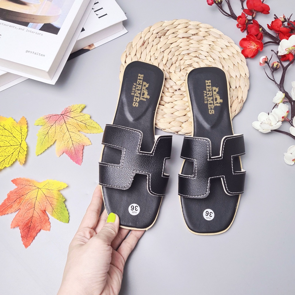 Dép nữ chữ H hàng cao cấp đế lót êm chân thời trang