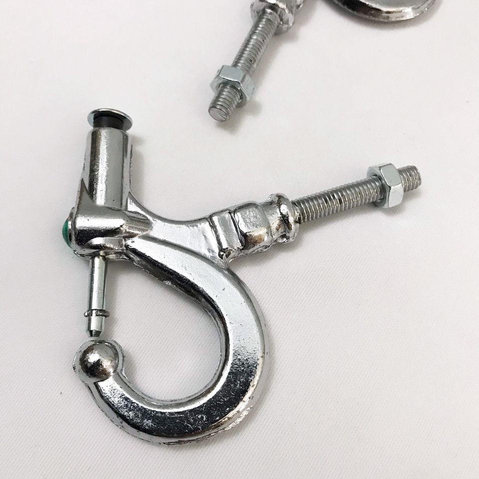 Móc bấm treo đồ có khóa bấm bằng nhôm đúc nguyên khối