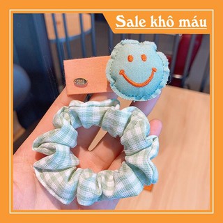 COMBO SÉT BUỘC TÓC, KẸP TÓC KIỂU DÁNG HÀN QUỐC SIÊU SIÊU XINH