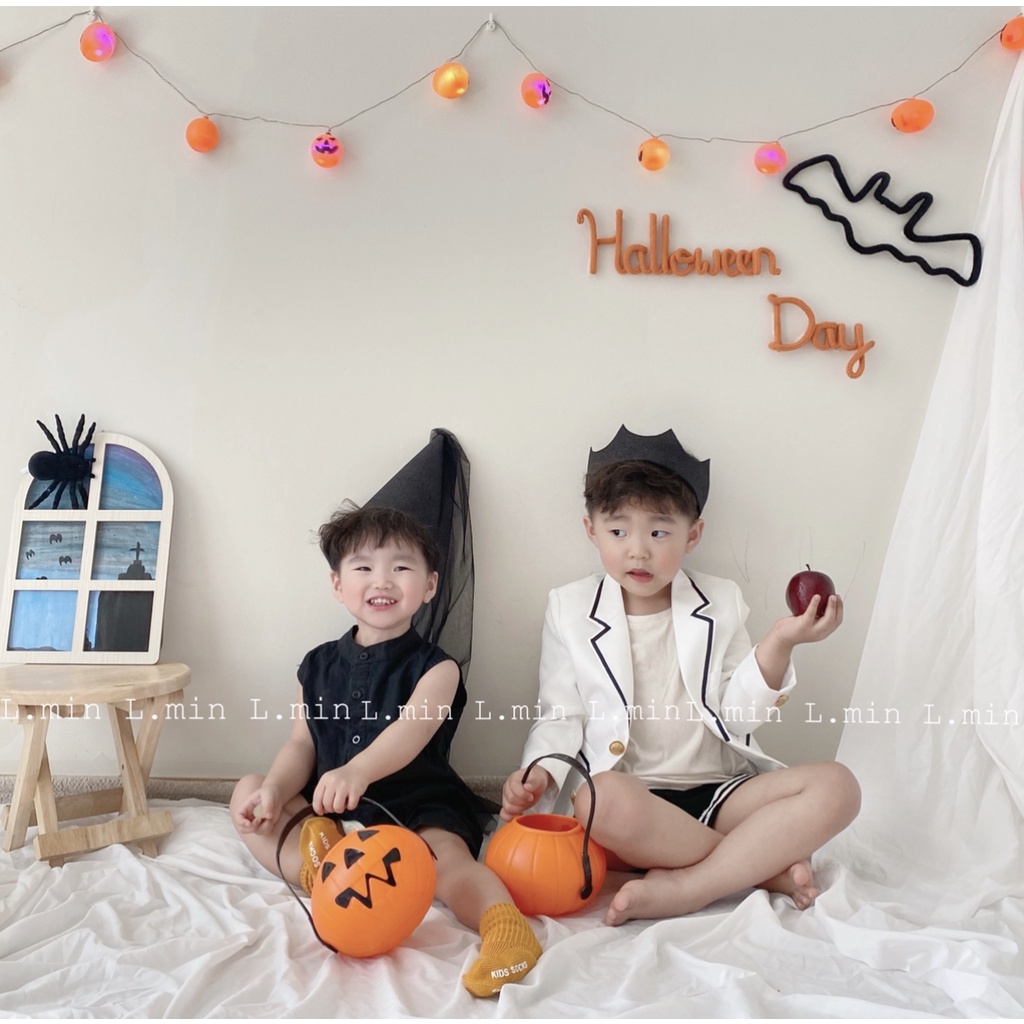Chữ len trang trí Halloween Day made by L.min