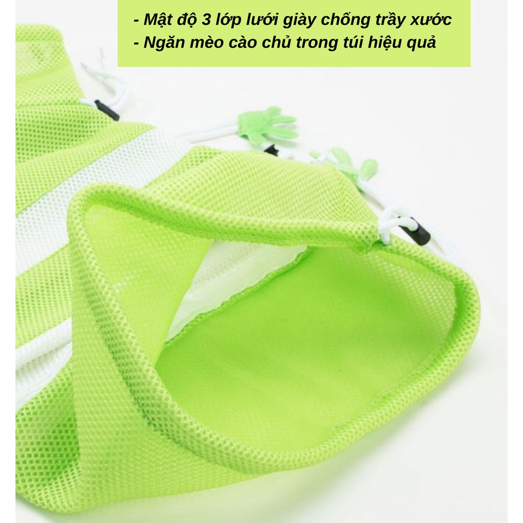 Hipidog Túi tắm mèo vải lưới  Cao cấp